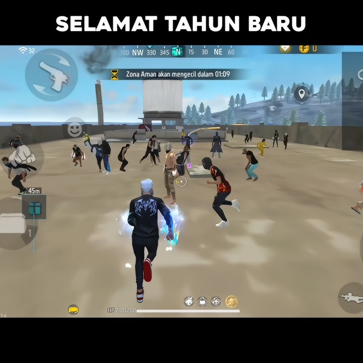 selamat tahun baru🥳 #freefire #shorts