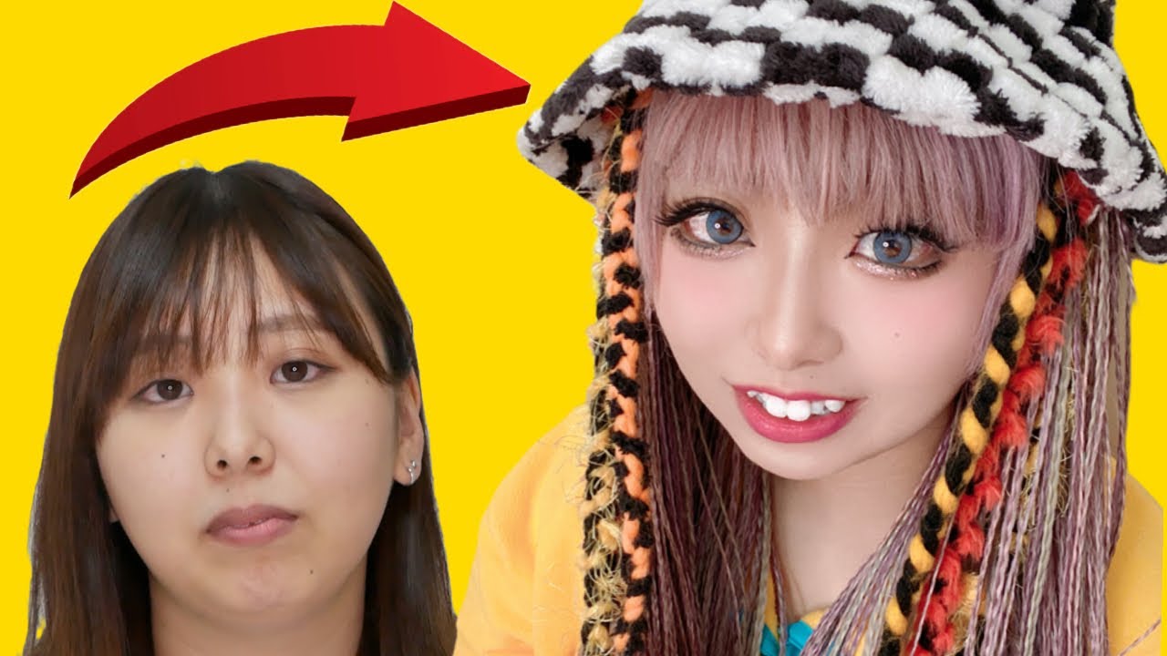 ギャル可愛復活 垢抜けれない芋娘をド派手ばちばちギャルに大変身 Youtube