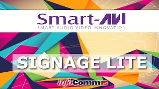 The Smallest Digital Signage Player in the Market, Signage Lite by SmartAVI