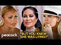 Gizelle Grills Heather About Supporting Jen Shah | The Real Housewives Ultimate Girls Trip
