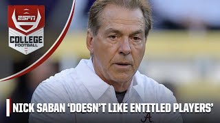 Nick Saban looks like a disgruntled employee! - Paul Finebaum 😮 | ESPN College Football