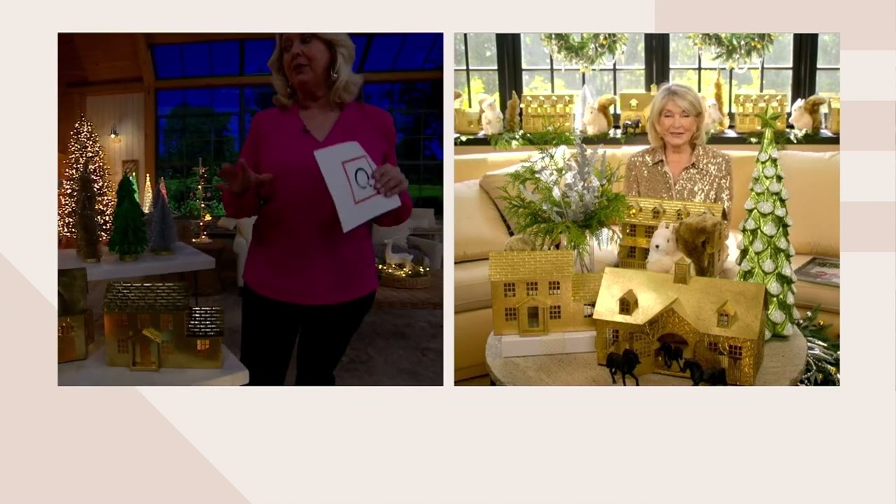 【Martha Stewart】マーサ クリスマスウッドスタンプ 2点セット Martha Stewart Set of 3 Holiday Nutcrackers on QVC - YouTube