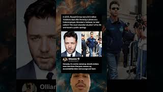 Russell Crowe lost $10 million after throwing a hotel phone.