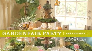 How to create a magical centerpiece for a Fairy Garden party