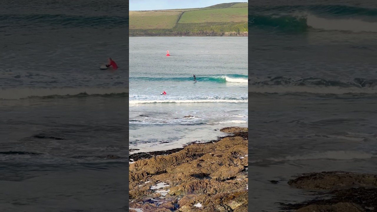 What a spot for the kernow foil classic down in the West Country! prone foil heaven!