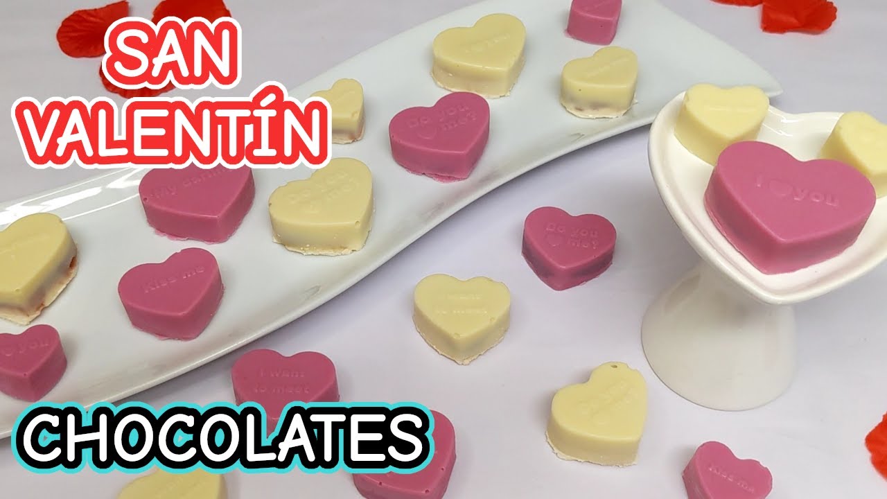 Bombones San Valentín - Valentine's Chocolates - [Eng Sub] [Recipe # 87] 