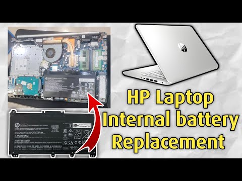 How to Replace the HT03XL Battery of HP pavilion Laptop.Battery Replacement On HP Pavilion 15s,15cc.
