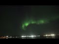 Северное сияние 10 октября 2022, Мурманск / Northern Lights over Murmansk on  October 10, 2022