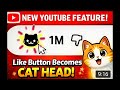 YouTube’s Hidden Like Button Easter Egg! 🐱