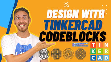 How to design awesome art in #TinkerCad Codeblocks