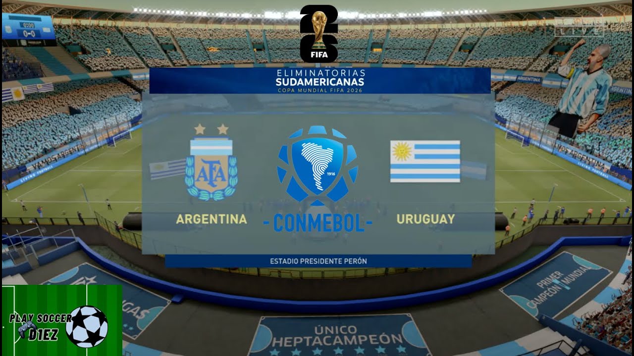 🔴 ARGENTINA vs URUGUAY EN VIVO ⚽ ELIMINATORIAS SUDAMERICANAS MUNDIAL 2026