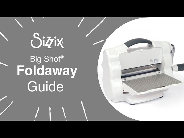 Sizzix Big Shot Foldaway Machine 665305