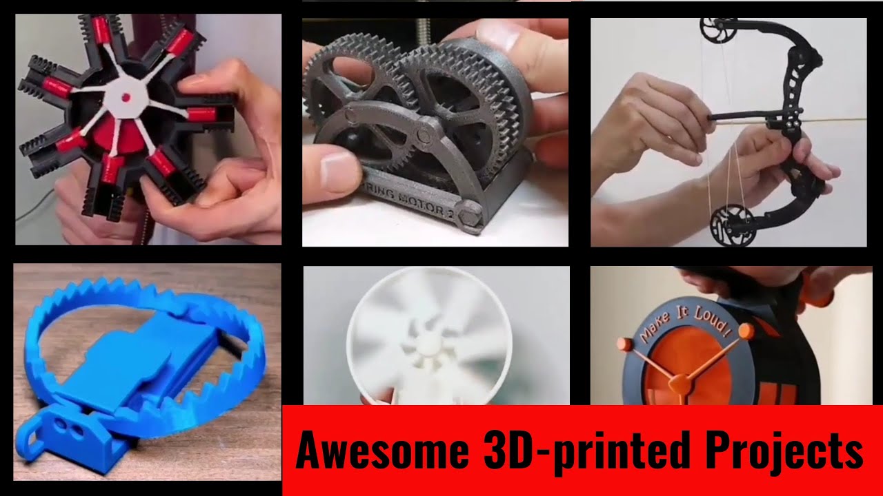 3D-printed projects🔥 best viral posts EP001 - YouTube