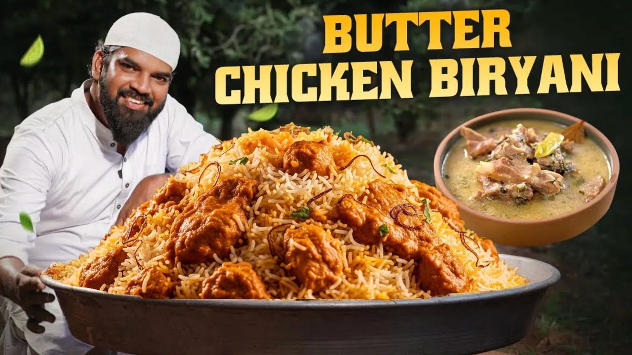 Royal Butter Chicken Biryani Feast for Needy | Nawab's Kitchen Official 