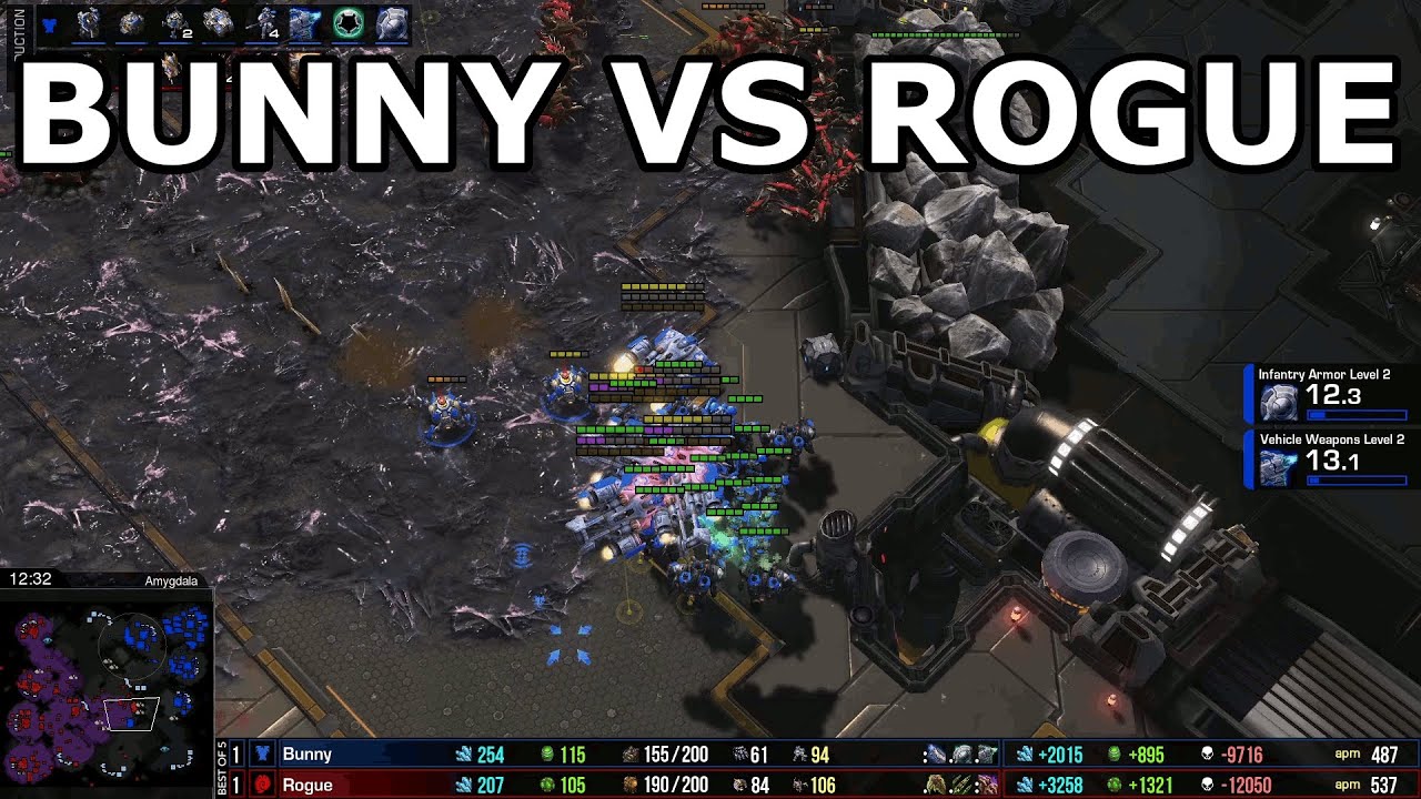 Bunny vs Rogue (KR) (BO5) - Starcraft 2