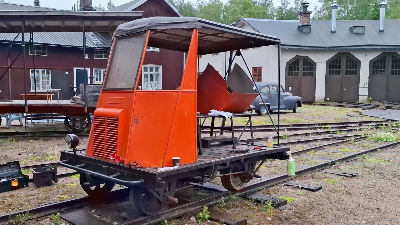 Jädraås-Tallås Järnväg - Bergbolagen motordressin