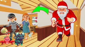 Dark Riddle Updater Mod | Part 190 ( Santa Claus ) Gameplay Walkthrough ( Android / IOS )