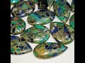 Copper chrysocolla lapis spiny copper pasted chrysocolla and lapis lazuli with copper gemstone