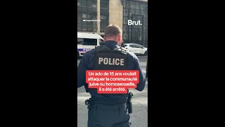 Un adolescent voulait attaquer la communauté juive ou homosexuelle, il a été arrêté.