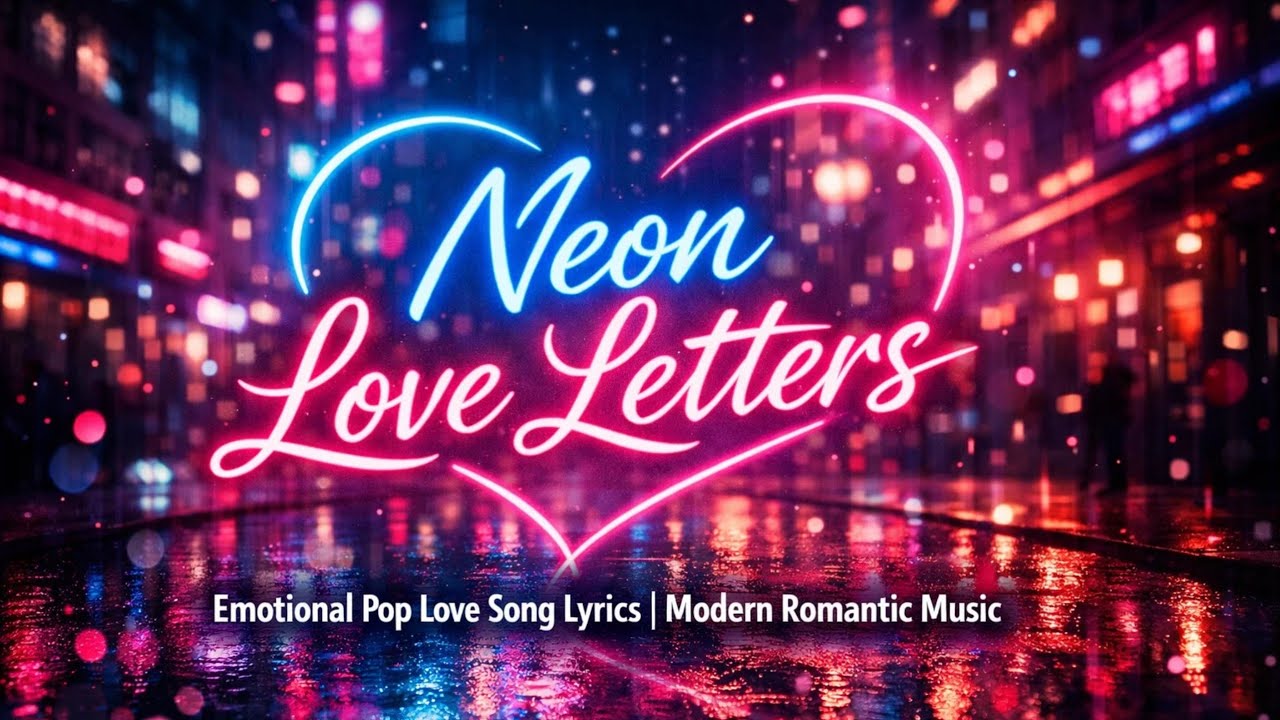 Neon Love Letters – Emotional Pop Love Song Lyrics | Modern Romantic Music