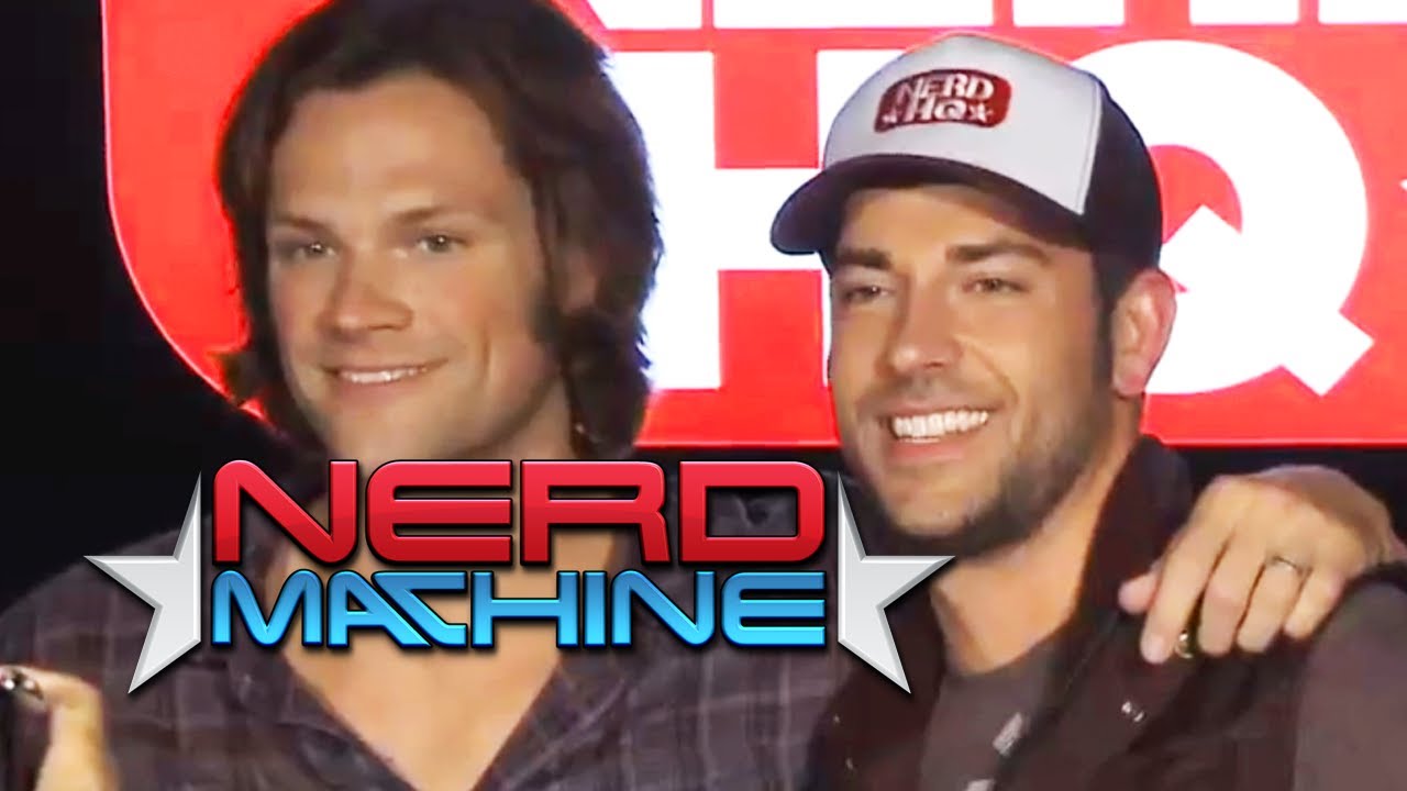 Conversation with Jared Padalecki - Nerd HQ (2011) HD - Zachary Levi