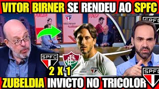 🚨SPFC GANHOU MAIS UMA COM ZUBELDIA!!TUDO DE SÃO PAULO 2 X 1 FLU no MORUMBI !!NOTICIAS DO SPFC