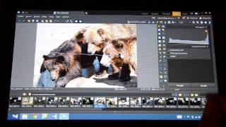 Zoner Photo Studio 16 a tablet