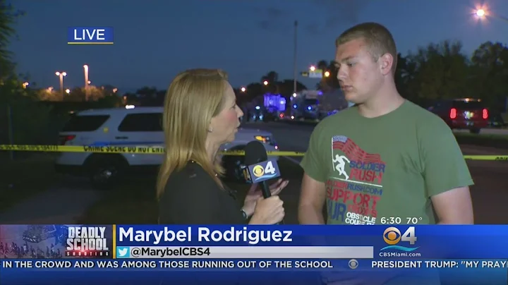Florida Shooting: Student Talks To CBS4's Marybel ...