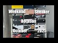 Weekend Sneaker Rotation For October 2025