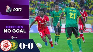 Utata Goli la Simba lililokataliwa dhidi ya Yanga (0-0) FT