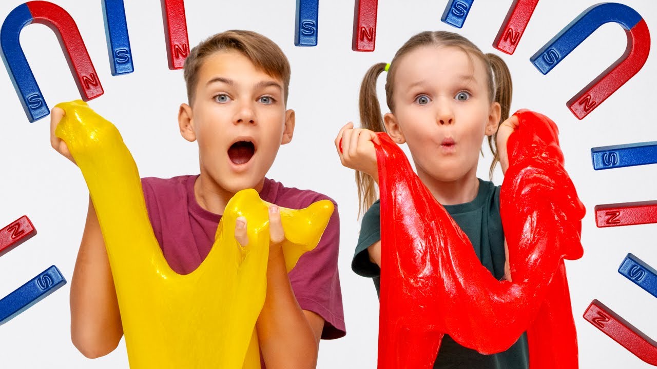 الوحل المغناطيسي للأطفال والتجارب العلمية الأخرى