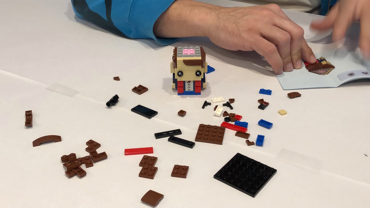 LEGO BrickHeadz Marty Mcfly and Doc Brown 41611 Timelapse