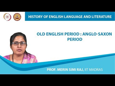 Old English period : Anglo-Saxon period