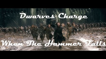 Dwarves Charge When the Hammer Falls by Clamavi de Profundis