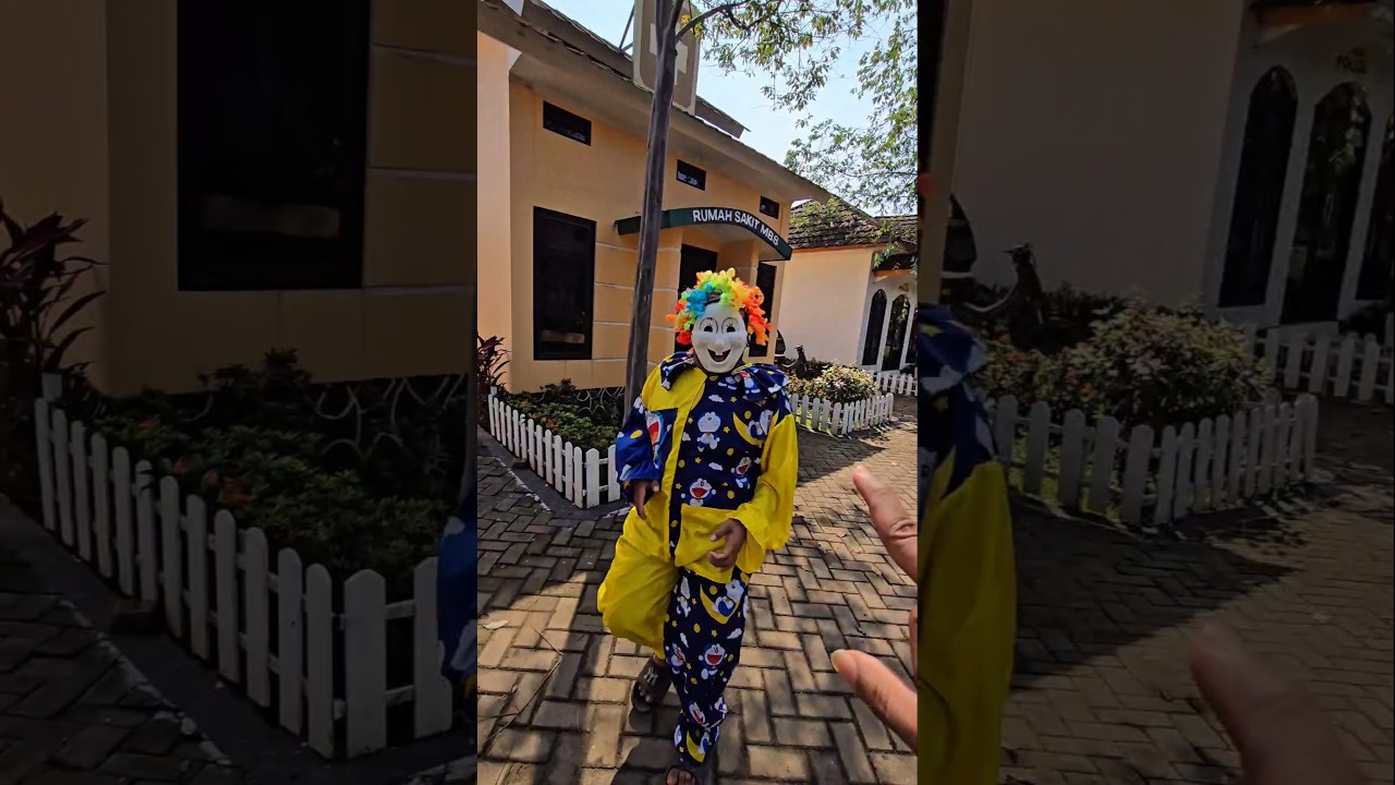 badut ketakutan kenapa 