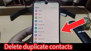 How to delete duplicate contacts in Samsung screenshot 5