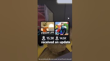 Prison Life FINALLY surpassed jailbreak after 8 years.. #roblox #robloxjailbreak #robloxprisonlife