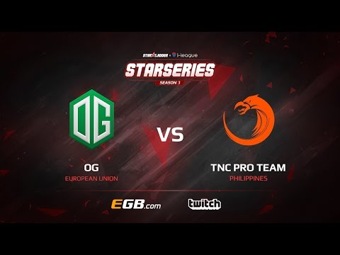 OG vs TNC Pro Team, Game 2, SL i-League StarSeries Season 3, LAN-Final