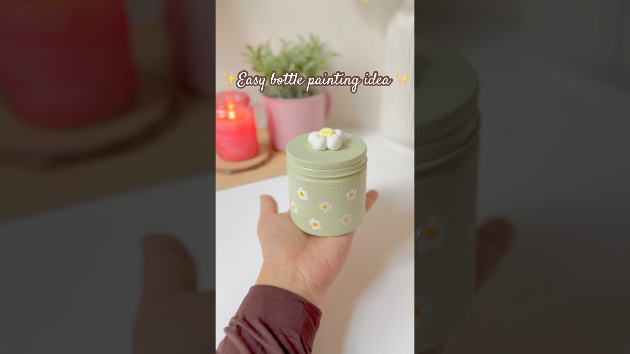 DIY plastic container upcycling tutorial ✨ 