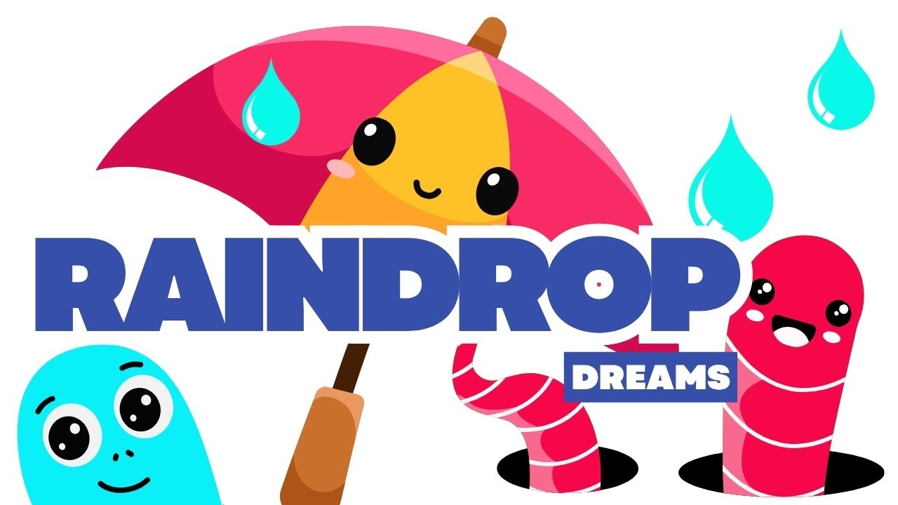 Raindrop Dreams | Baby Sensory Relaxation 🌧️💤