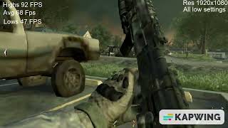 Modern Warfare 2 FPS Test Low End pc