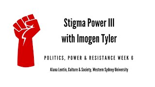 Professor Imogen on Stigma: The Machinery of Inequality Part III