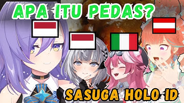 Lidah MOONA ZETA Terlalu INDONESIA Buat Para Member HoloEU Speechless 【Hololive | Clip】