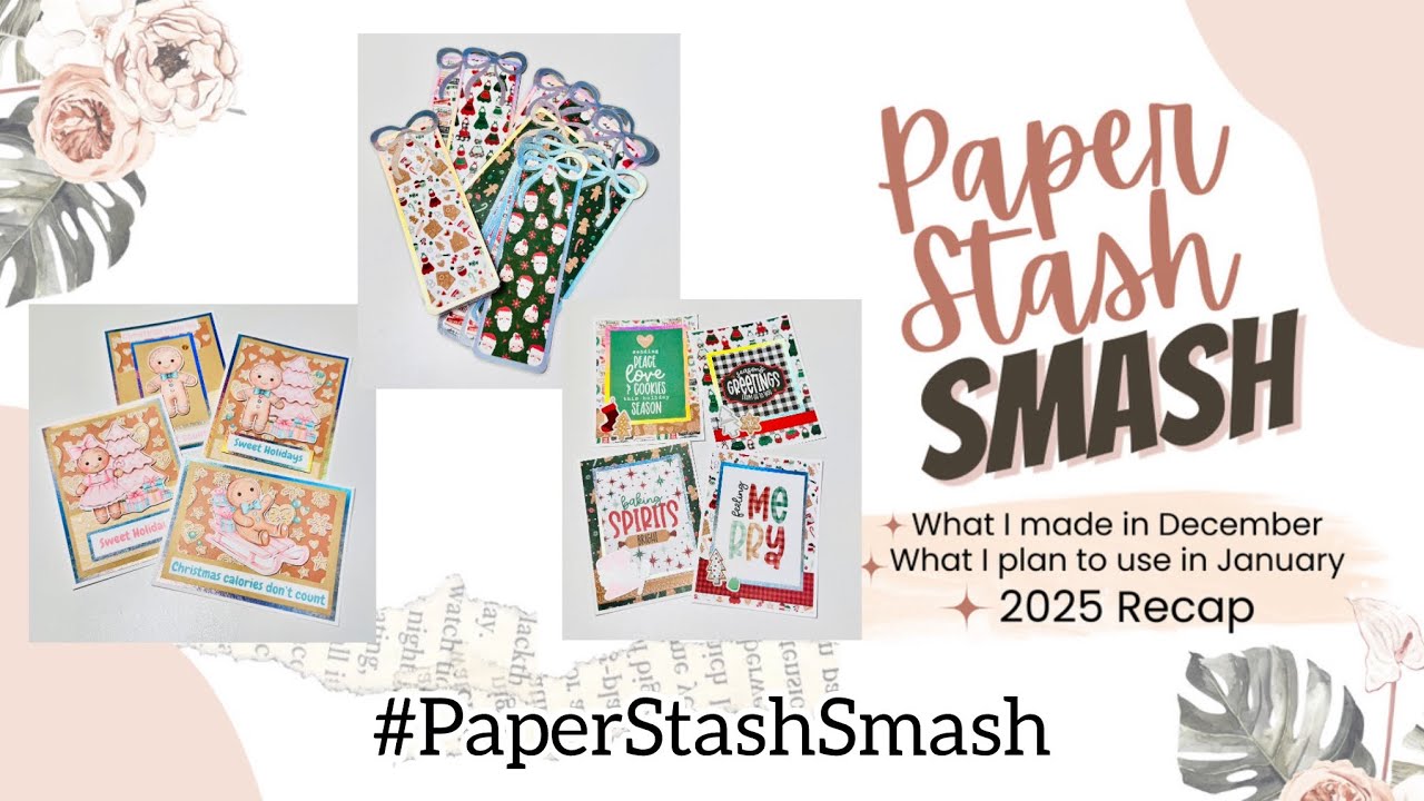 #PaperStashSmash Творческая коллаборация | Итоги декабря 2025 года | Планы на январь 2026 года | ...