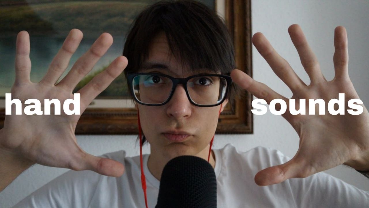 ASMR Hand Sounds(rubbing, tapping and some yapping)