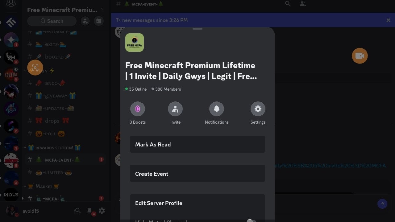 Free minecraft account server 2024 youtube