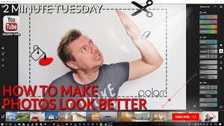 How to make photos LOOK BETTER with FREE software - Polarr photo editor! - Two Minute Tuesday screenshot 4