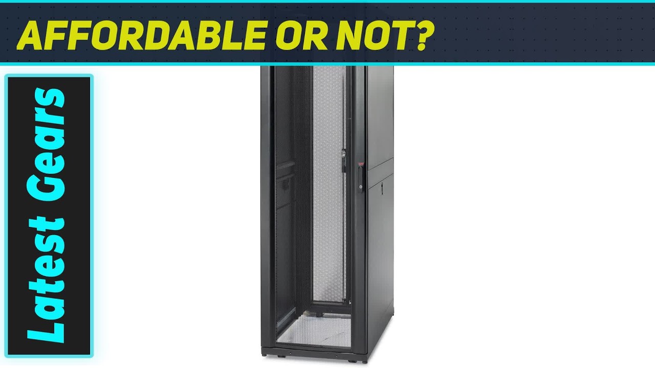 APC Netshelter SX 42U: The Ultimate Server Rack Solution - YouTube