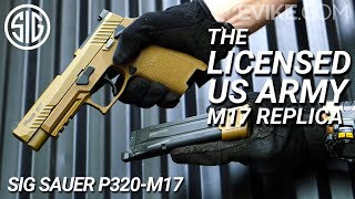 The Licensed US Army M17 Replica - SIG Sauer P320 M17 GBB Pistol - Airsoft Review