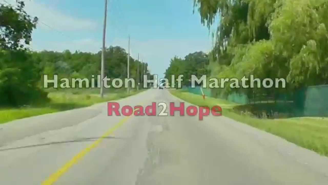 Hamilton Half Marathon Road2Hope Hamilton Ontario YouTube